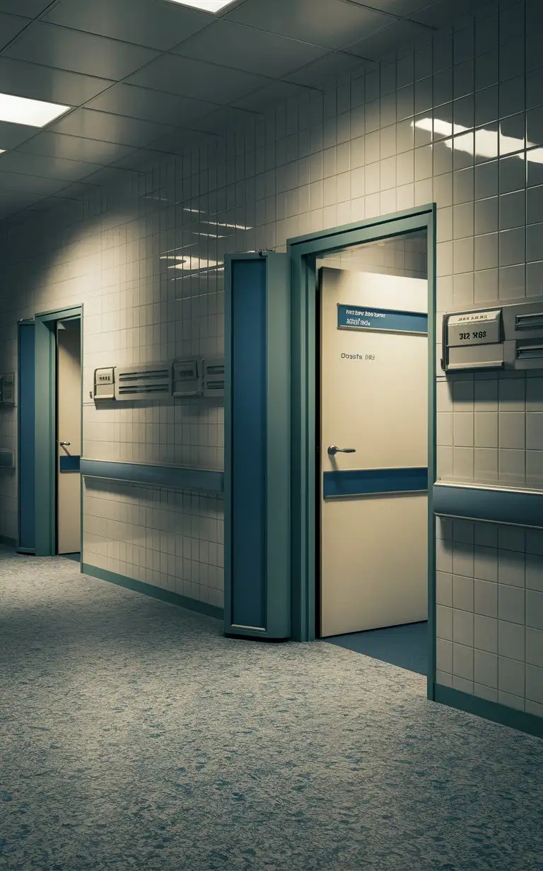 Spacious-Corridor-in-the-Polyclinic-Hospital