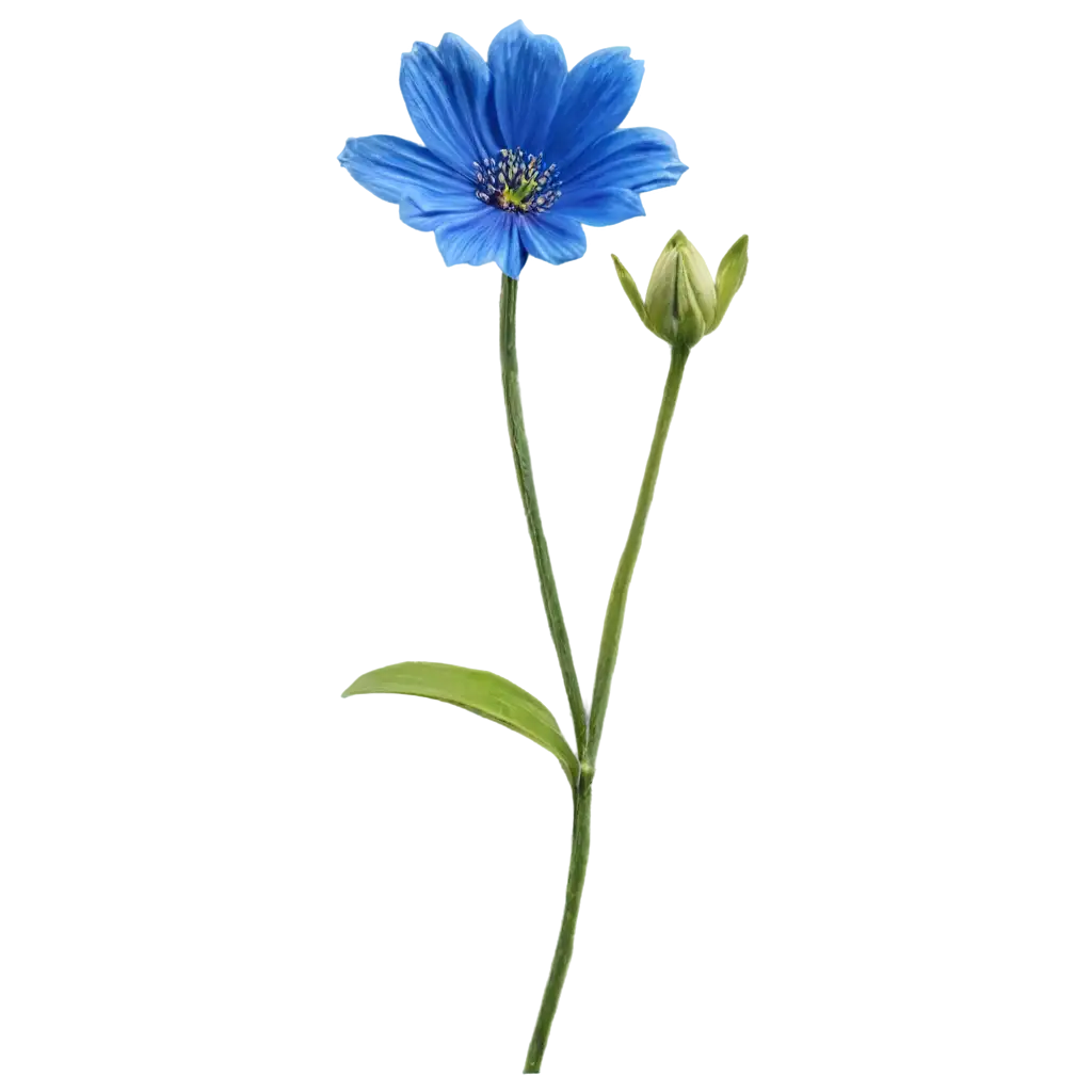 blue flower