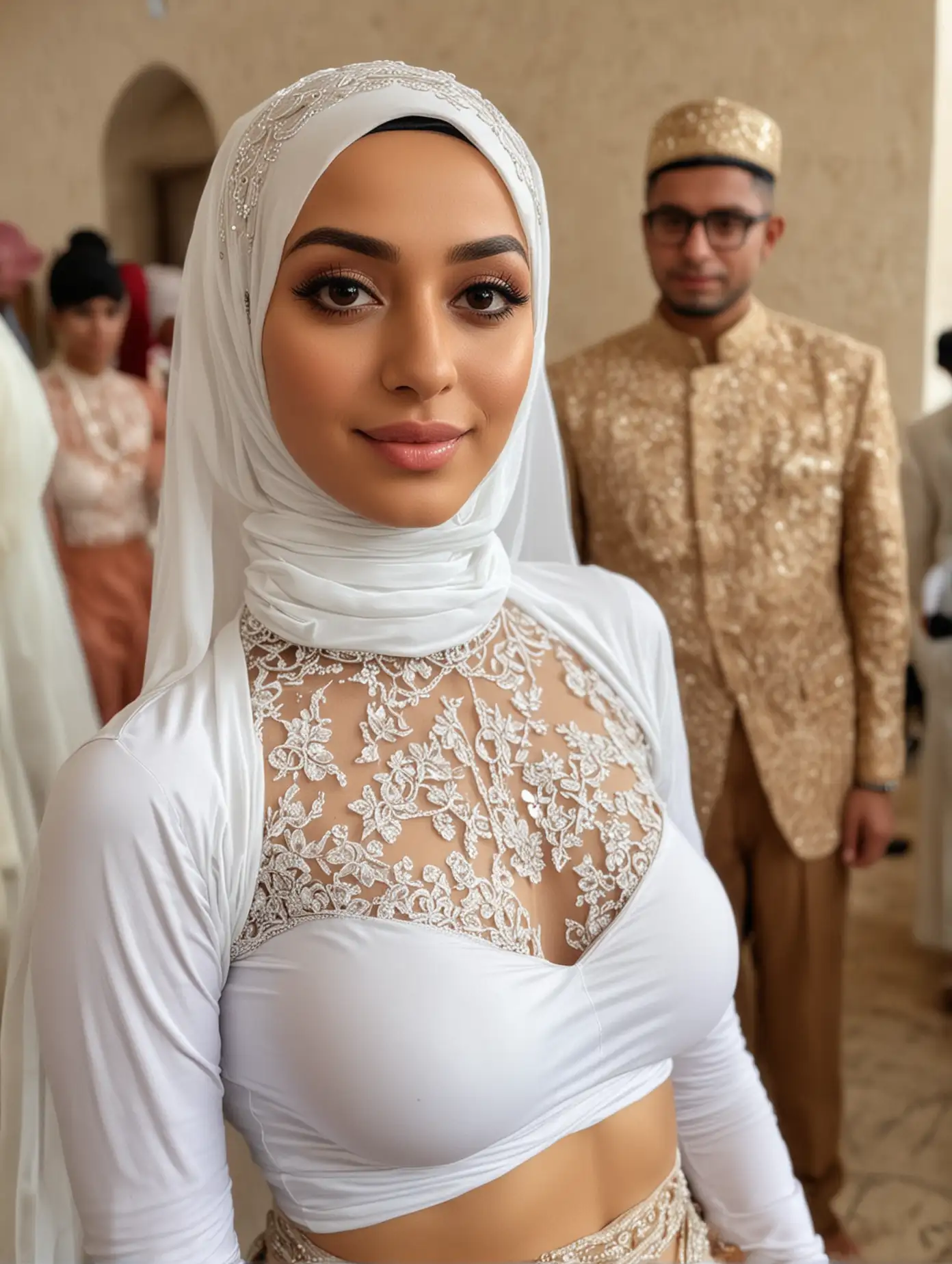 Elegant-Hijab-Woman-at-Wedding-with-Stylish-Attire