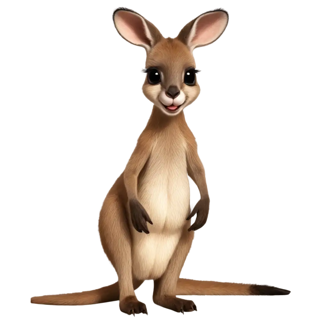 Adorable-PNG-Image-of-a-Kangaroo-Capture-Cuteness-in-High-Quality