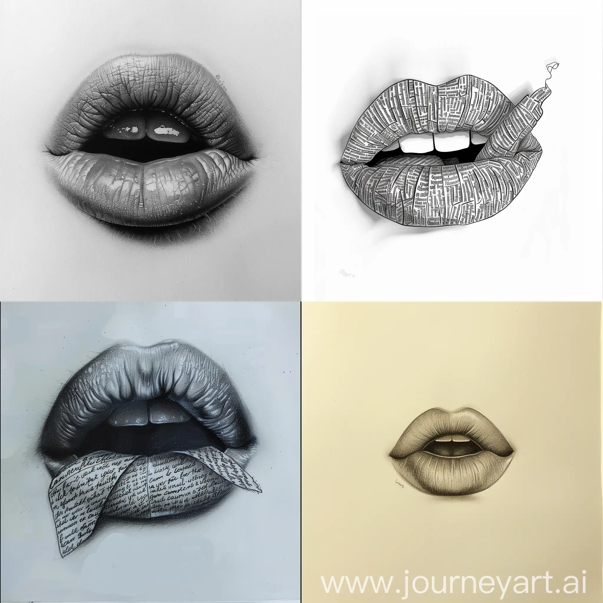 Colorful-Lips-Drawn-by-Common-Words-Vibrant-Expression