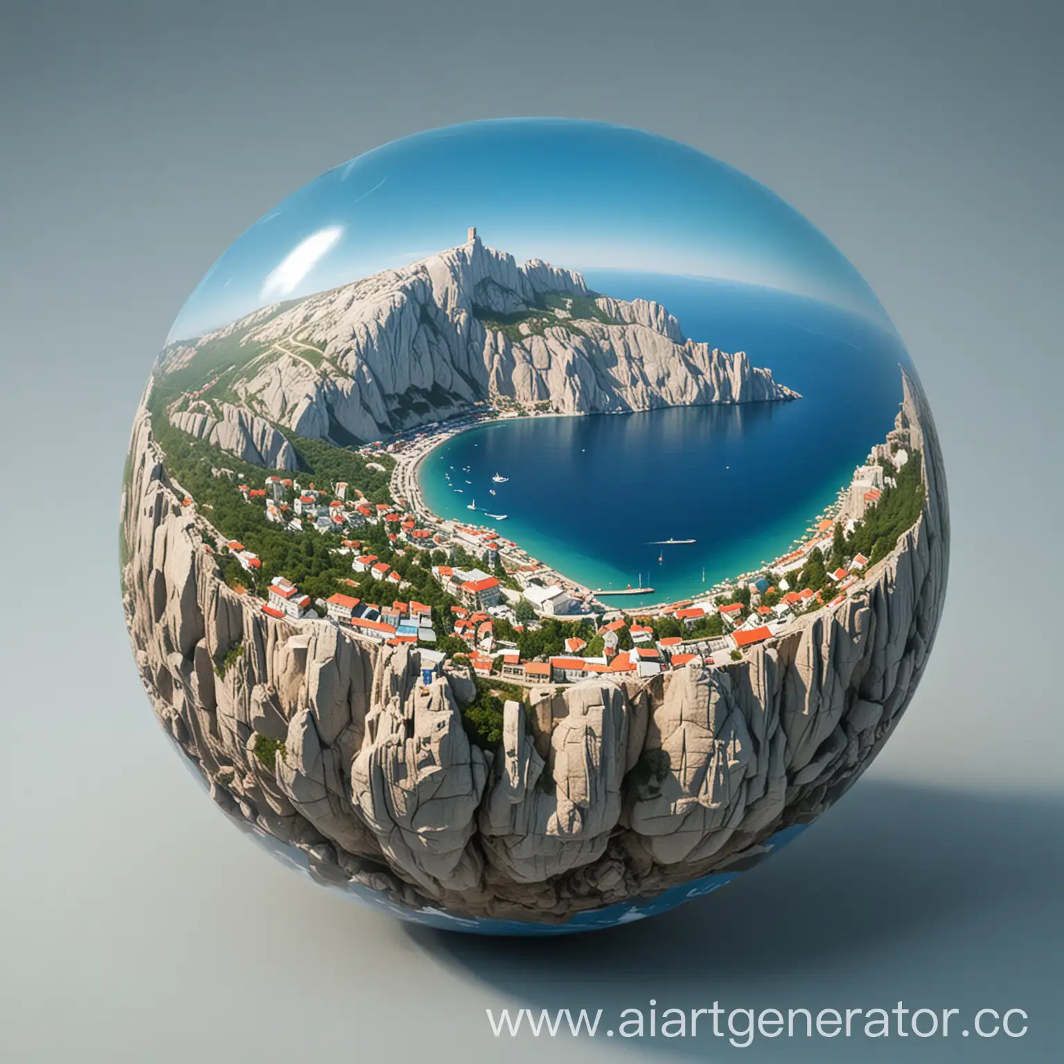 Crimean-Peninsula-Logo-Sphere-Illustration