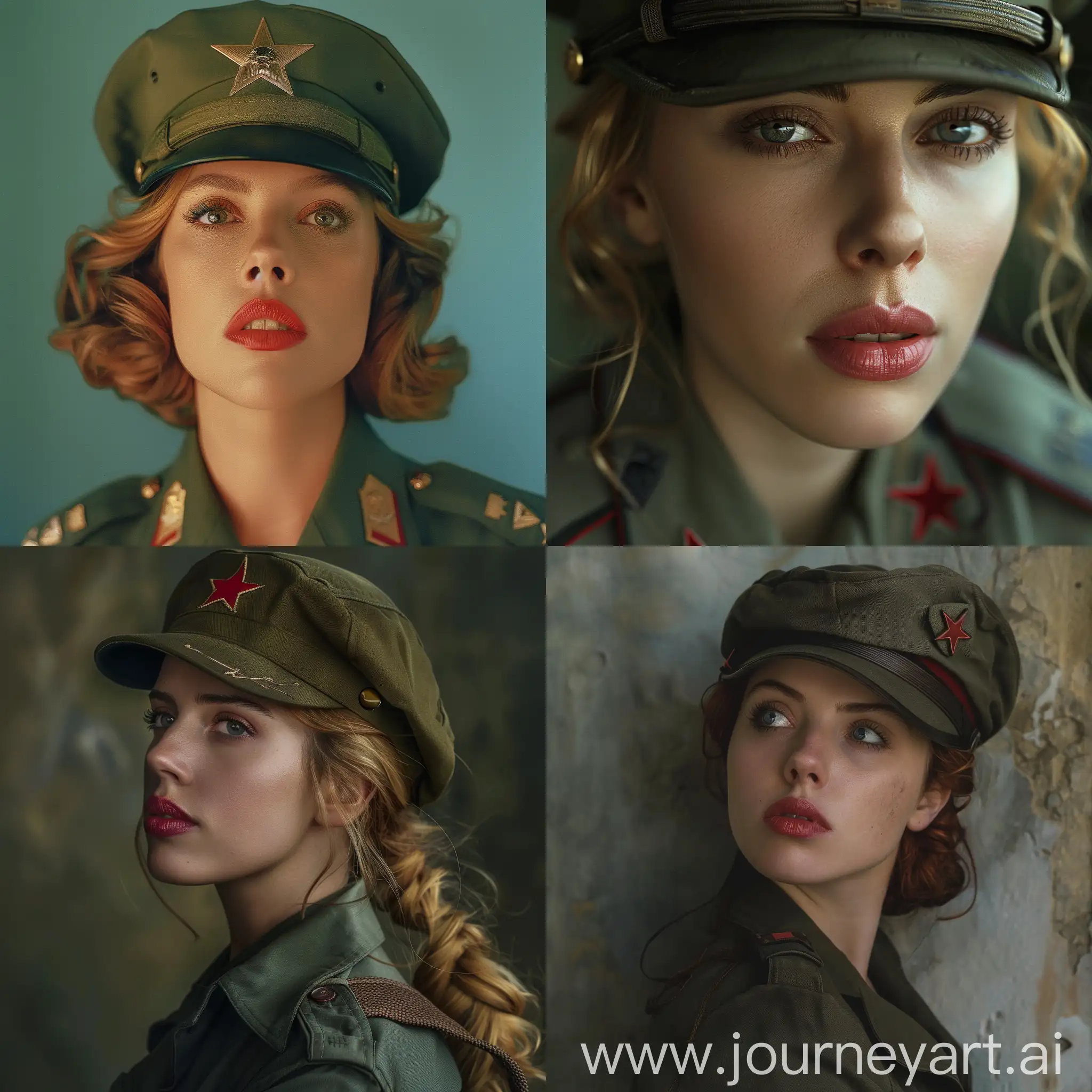 Revolutionary-Cuban-Woman-in-Realistic-Uniform-Portrait