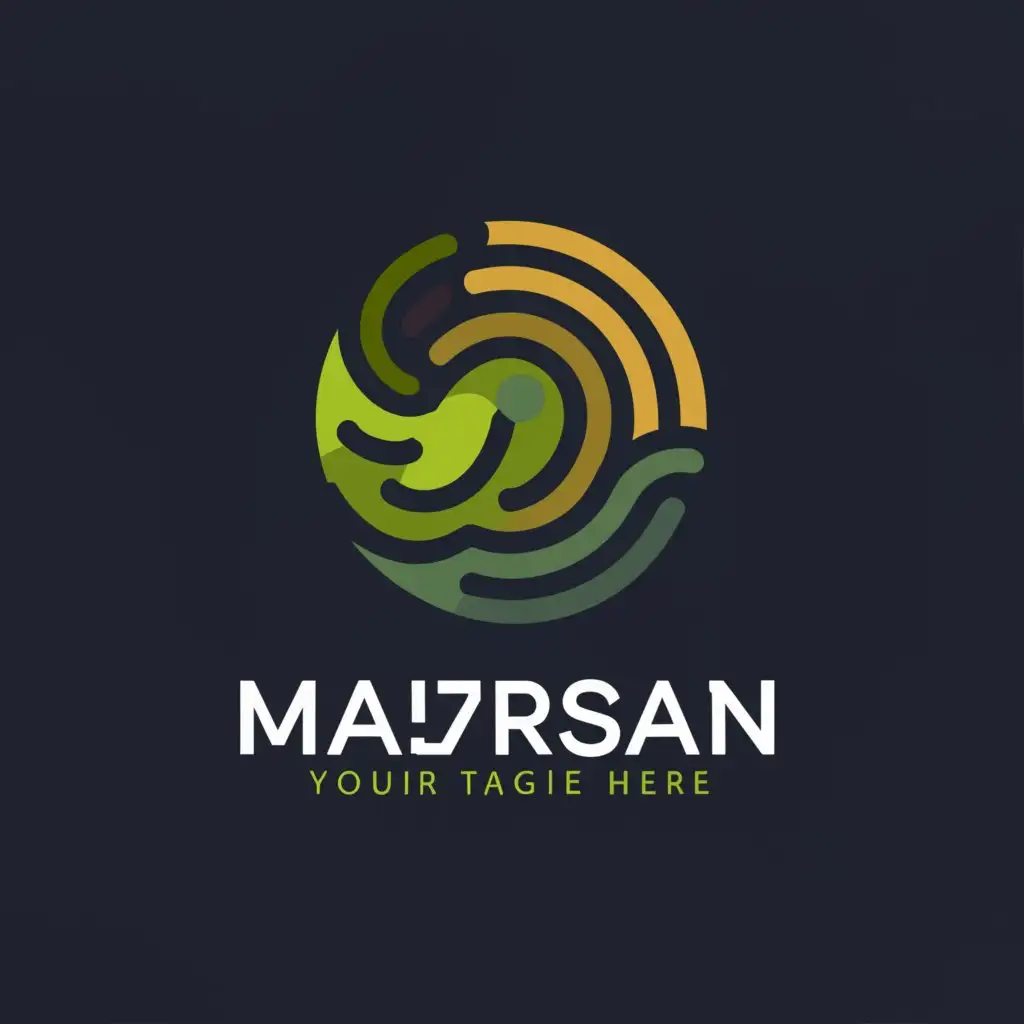 a logo design,with the text "Majresan", main symbol:Golf course,complex,be used in Sports Fitness industry,clear background