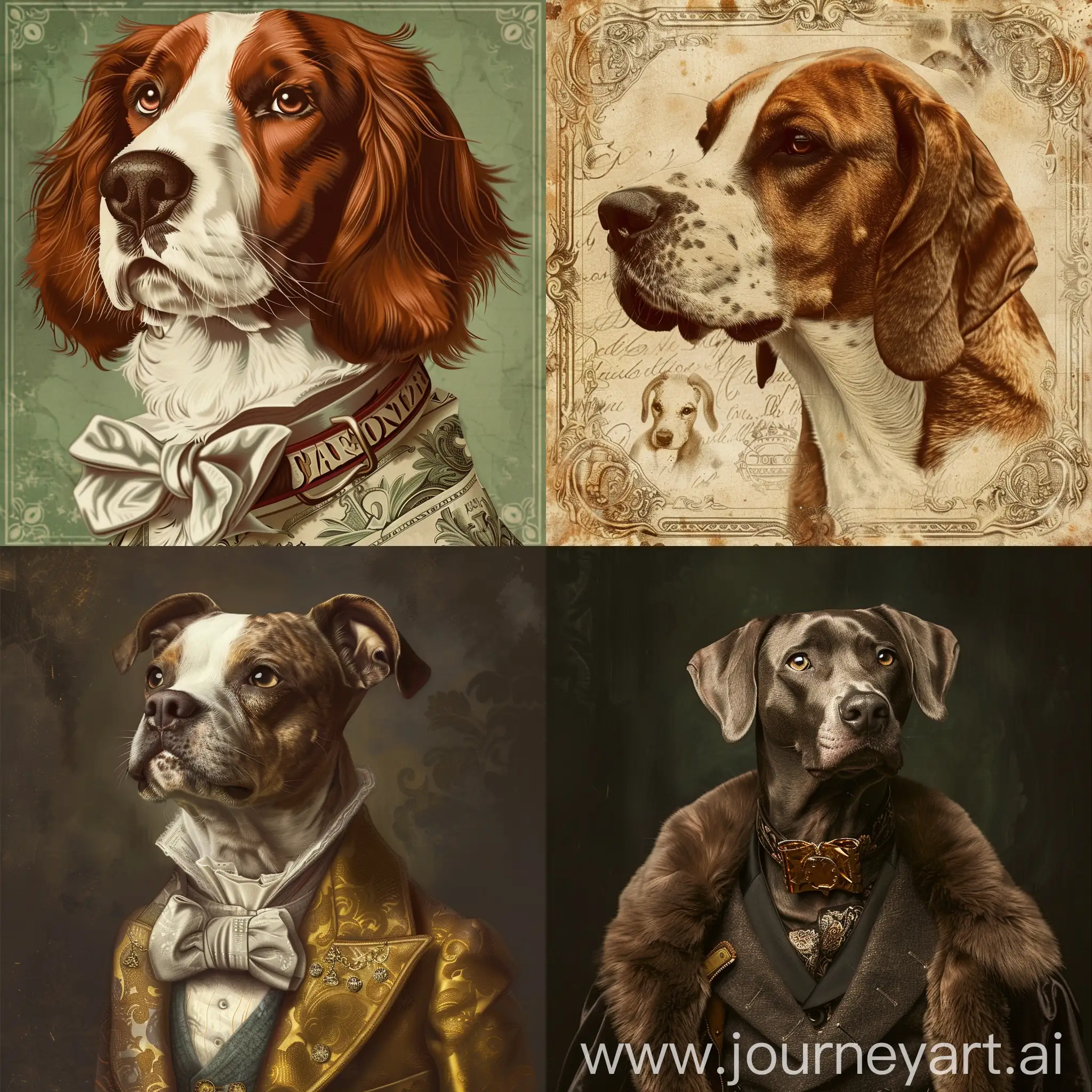 Elegant-Canine-Portraits-Dogs-in-the-Style-of-Old-Money