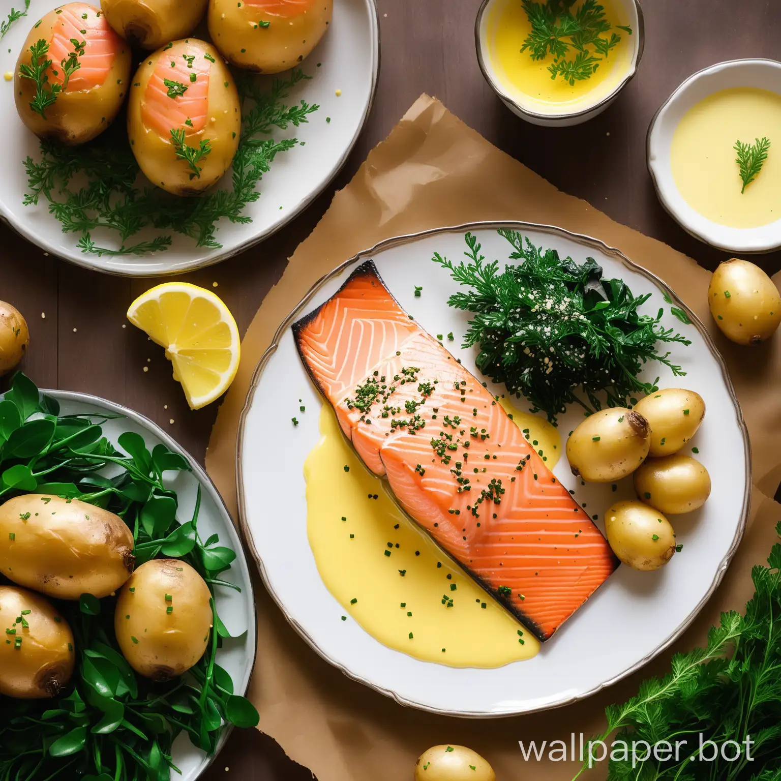 Delicious-Roasted-Salmon-and-Potatoes-with-Lemon-Butter-Sauce
