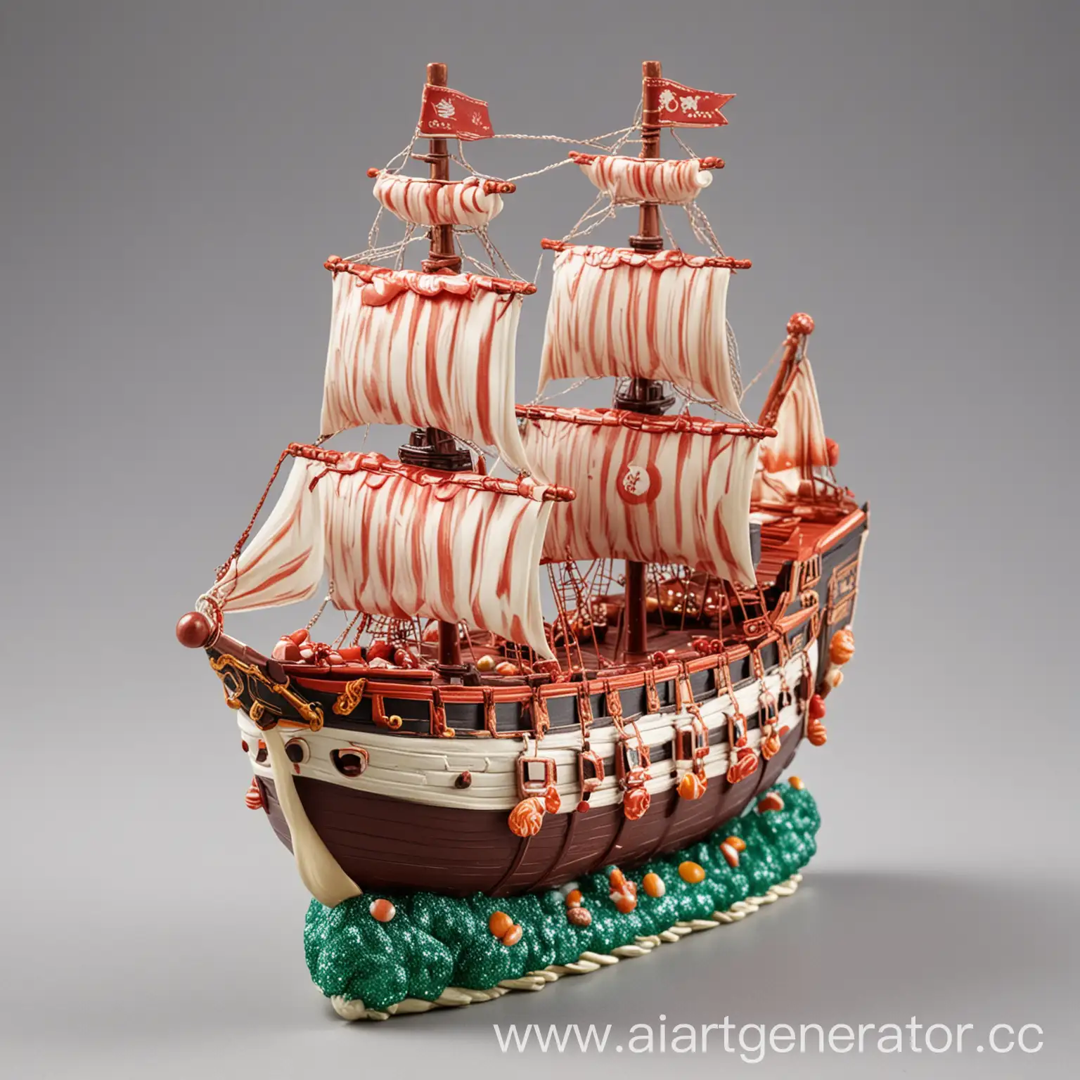 Alyonka-Brand-Candy-Ship-at-Sea