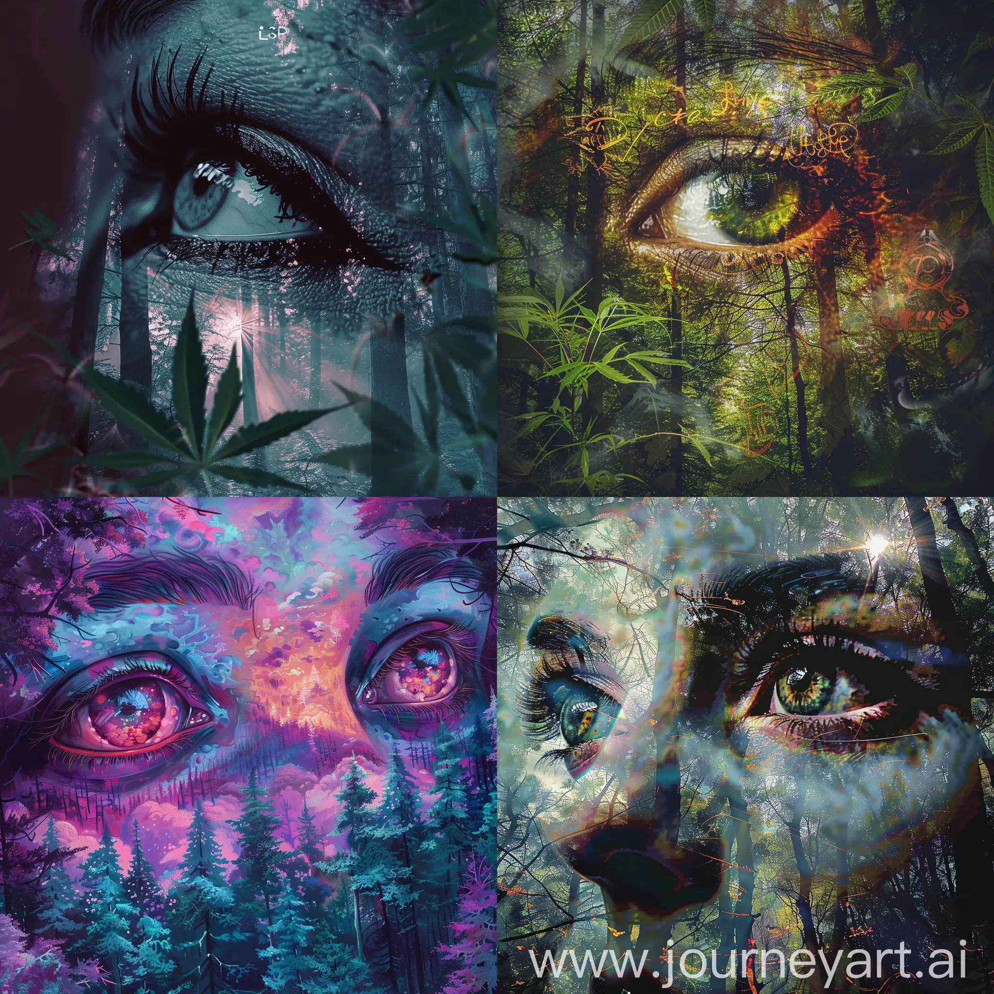 Psychedelic-Forest-Journey-Through-the-Eyes-of-an-LSD-User