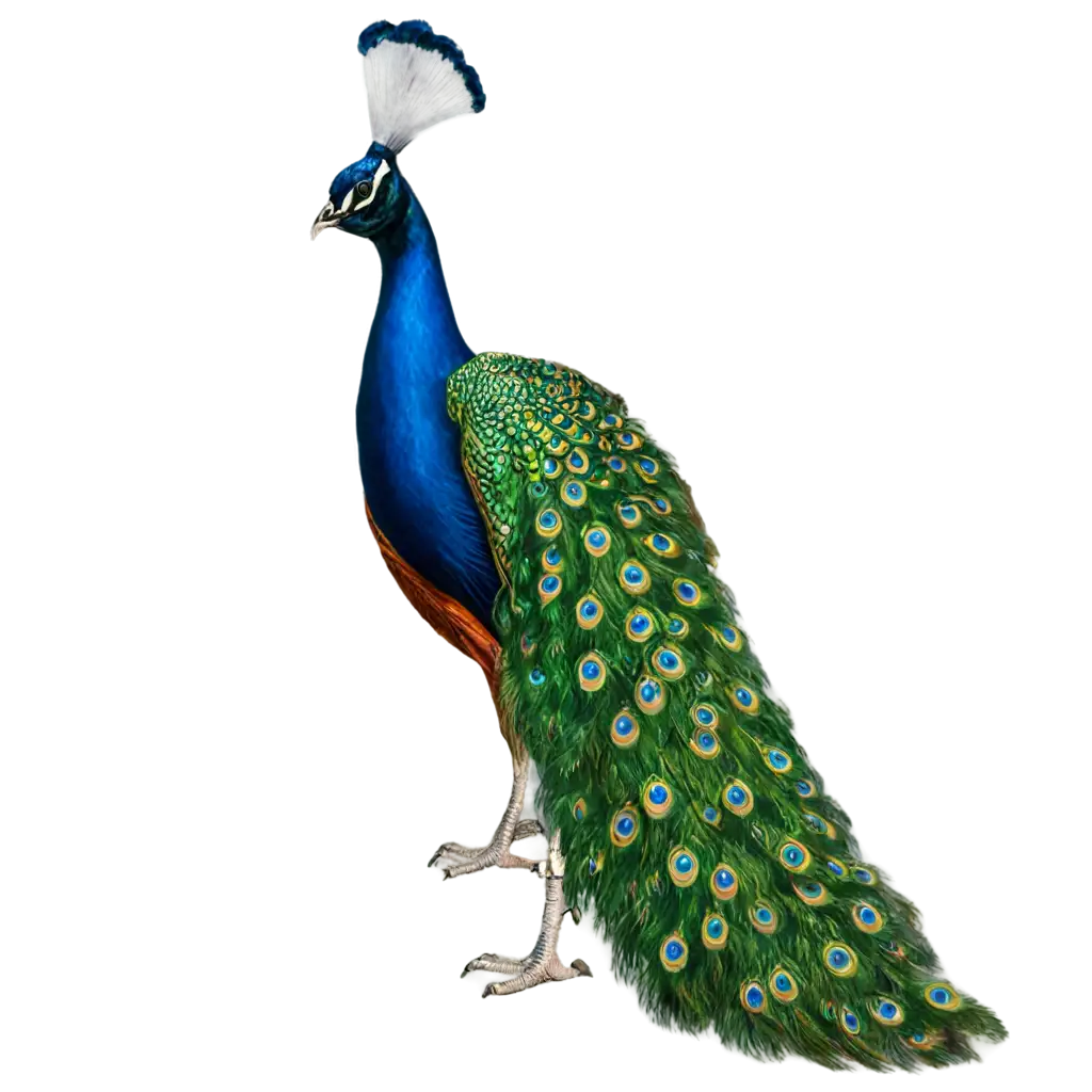 Exquisite-Peacock-PNG-Image-Enhancing-Online-Visuals-with-HighQuality-Transparency