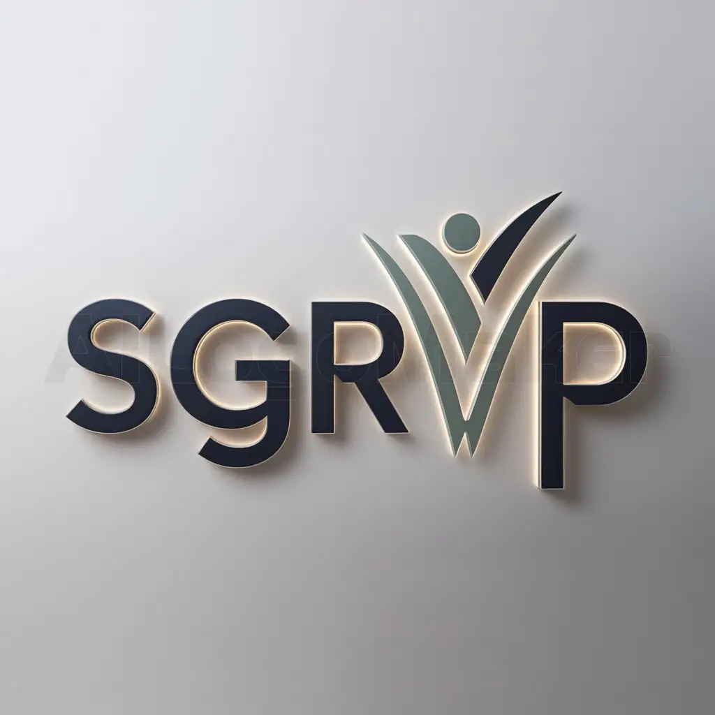 a logo design,with the text "sgrvip", main symbol:sgrvip,Moderate,clear background