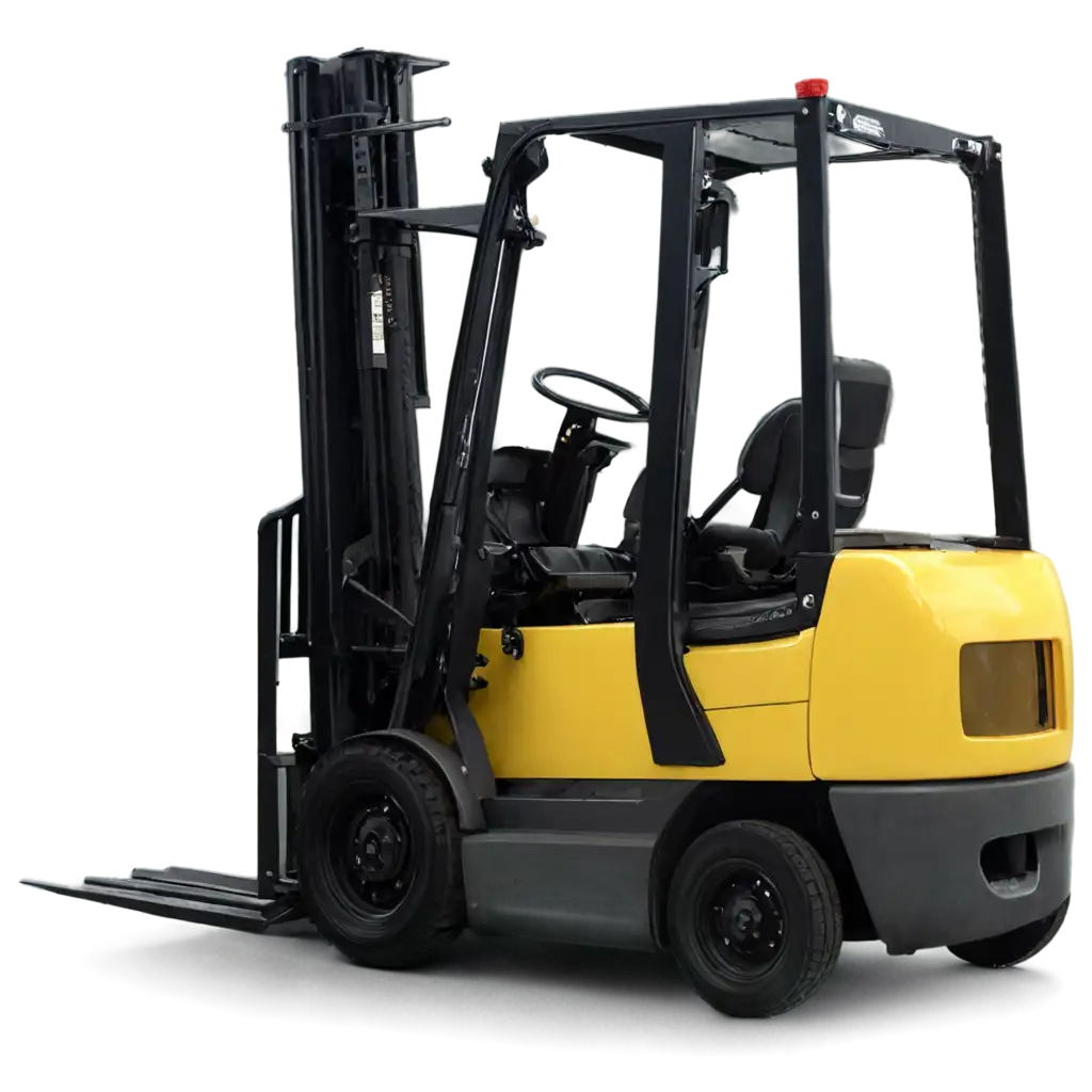 HighQuality-PNG-Image-of-a-Forklift-Enhance-Your-Visual-Content-with-Clarity-and-Detail