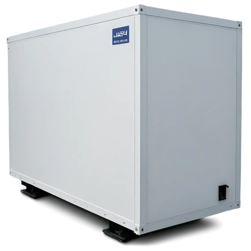 HighQuality-PNG-Image-of-a-White-Refrigerated-Container-Cabin-for-Transporting-Frozen-Products