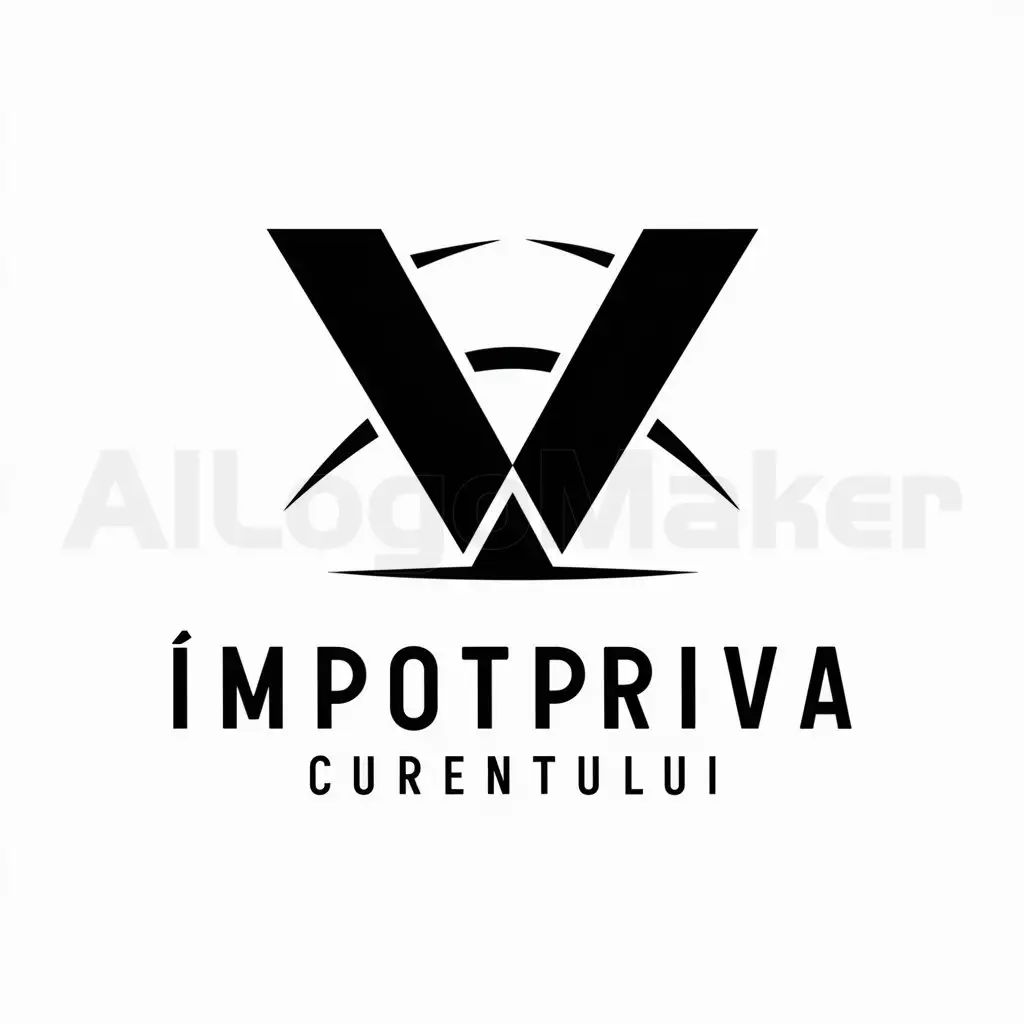 LOGO-Design-For-mpotriva-curentului-Dynamic-Text-with-Streamline-Symbol-in-Sports-Fitness-Theme
