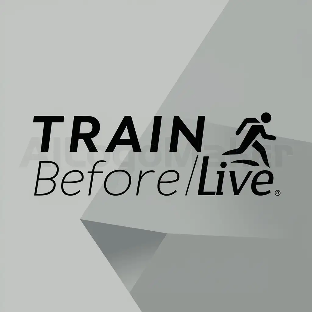LOGO-Design-for-Train-Before-Live-Empowering-Fitness-with-Dynamic-Trotting-Figure