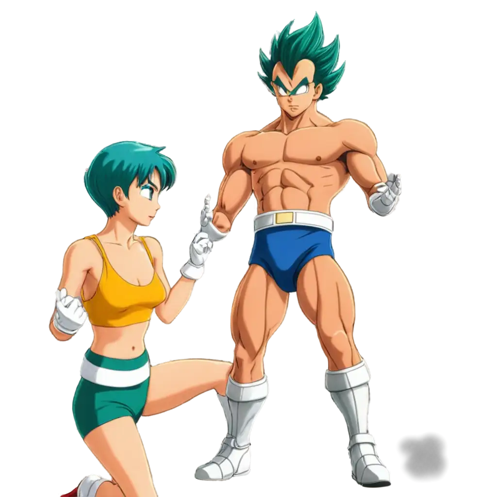 Vegeta-and-Bulma-in-Love-Captivating-PNG-Image-Illustrating-Their-Romantic-Connection