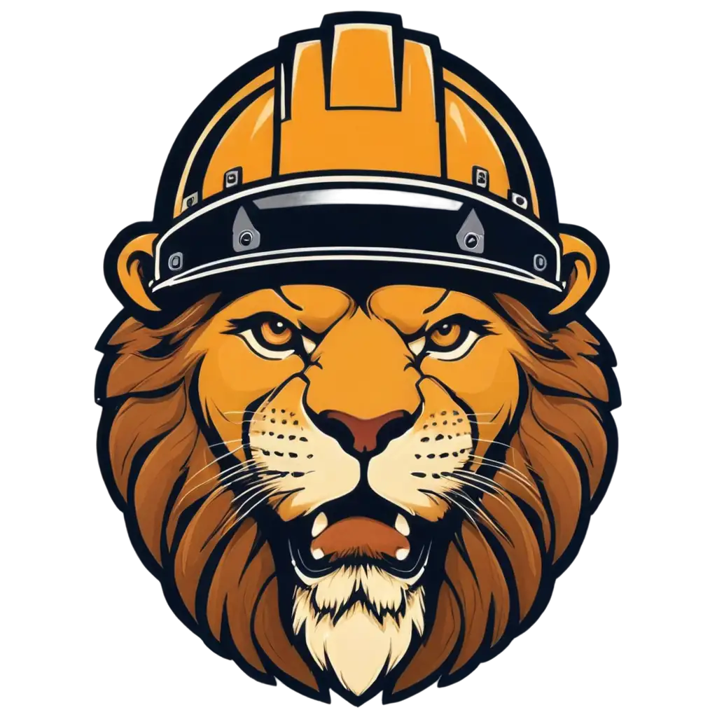 PNG-Lion-Logo-with-Construction-Helmets-Creative-Concept-for-Digital-Branding
