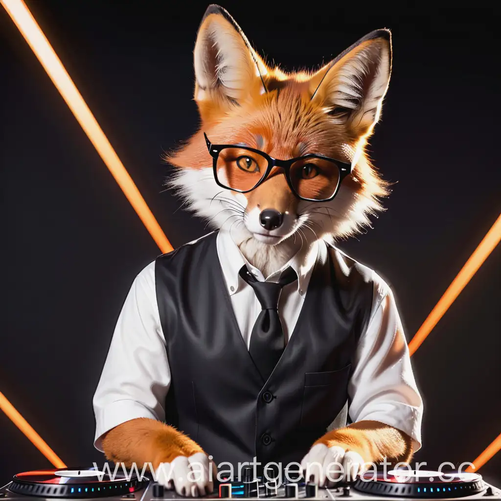 Dynamic-DJ-Foxes-Mixing-Music-Together