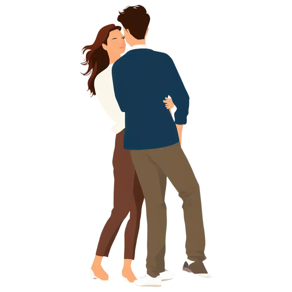 HighQuality-Couple-Vector-PNG-Image-Ideal-for-Romantic-Designs