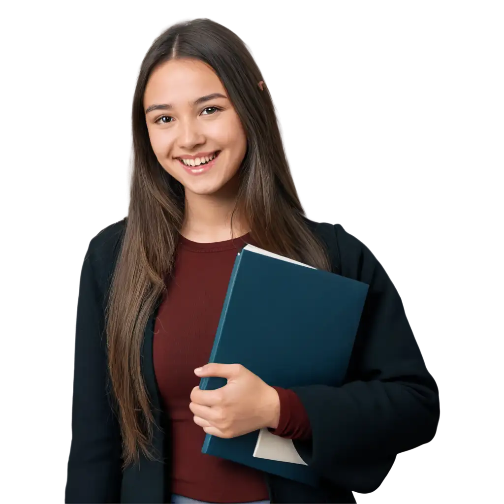 Captivating-PNG-Image-of-a-Smiling-Student-Girl-Enhancing-Online-Presence-with-Vibrancy