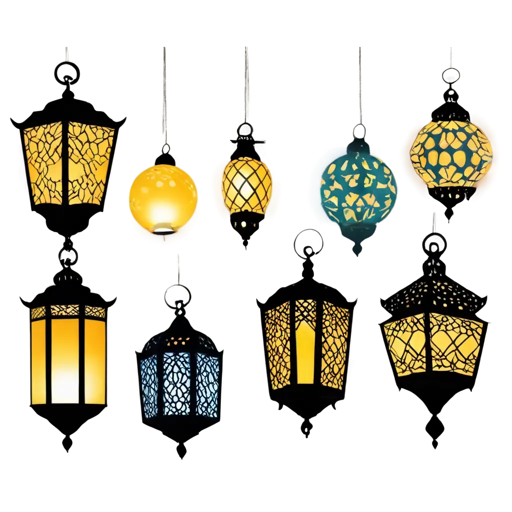 Exquisite-Ramadhan-Lantern-PNG-Illuminate-Your-Online-Presence-with-Stunning-Artwork