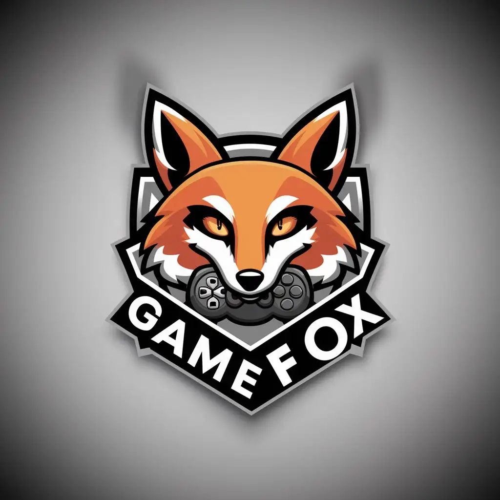 Stylized-Fox-Mascot-Logo-Design-for-Gaming-Website
