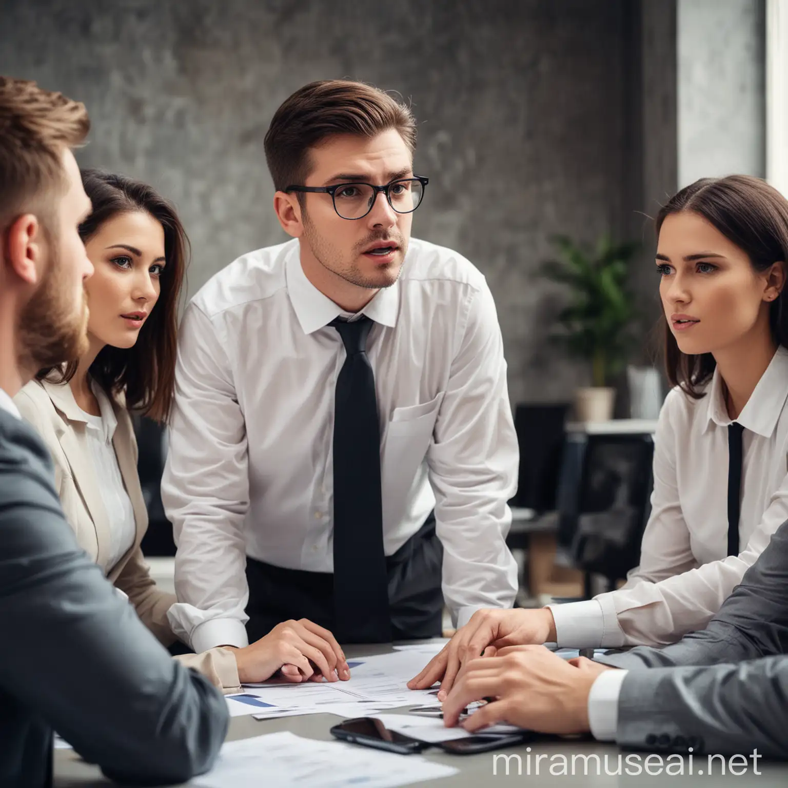 Manager Dominating Meeting Discussion Without Allowing CoWorkers Participation