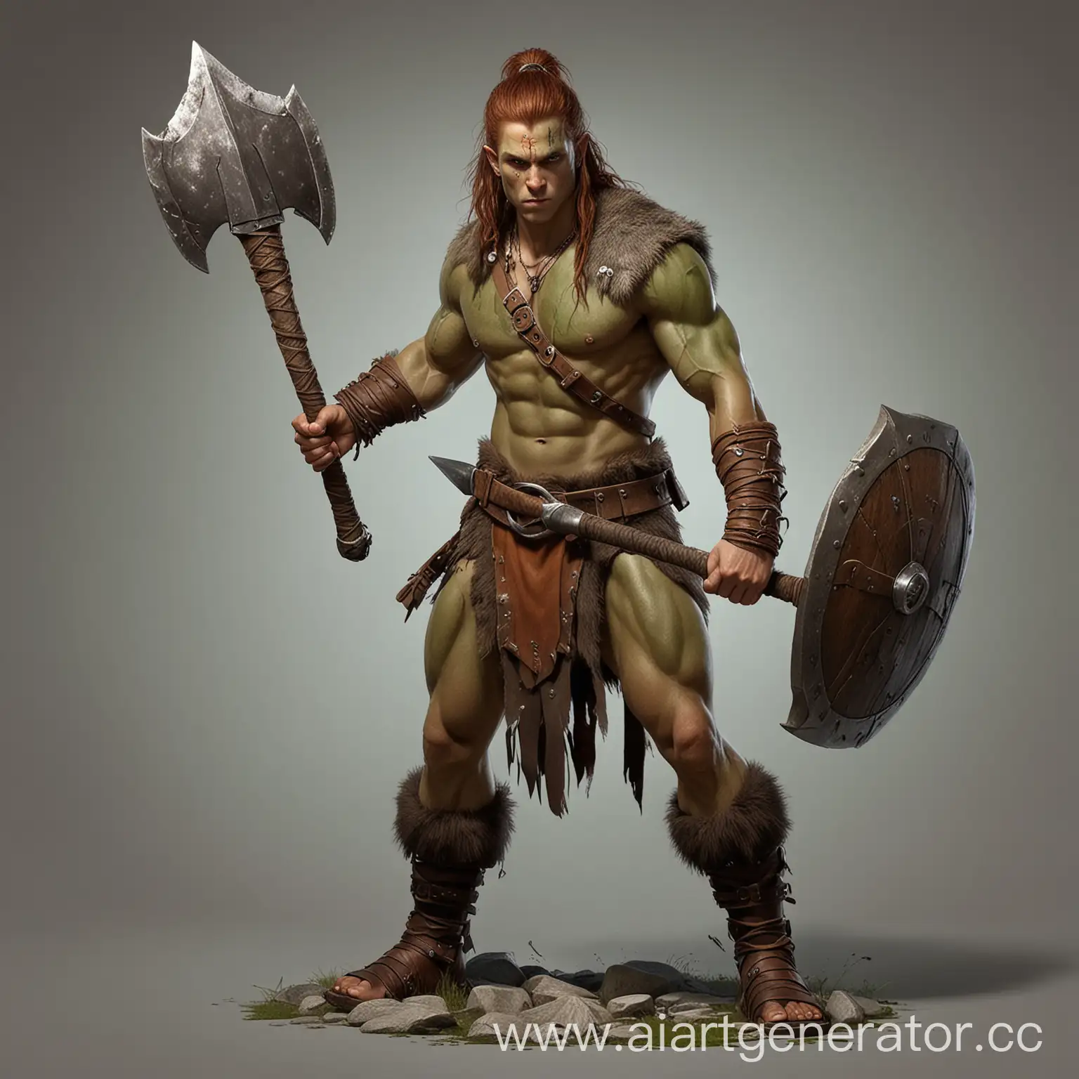 Barbarian-Human-Child-of-Giants-with-Throwing-Spears-and-Hand-Axes