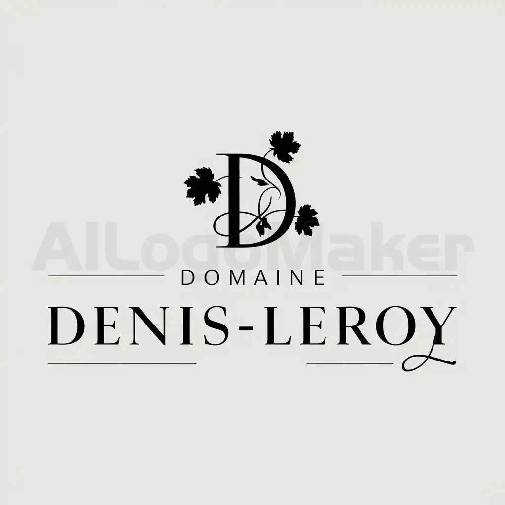 LOGO-Design-for-Domaine-DenisLeroy-Elegant-Text-with-Symbolic-Domaine-Concept