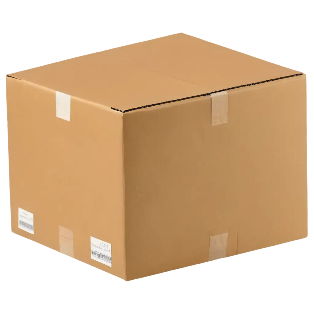Create-a-HighQuality-PNG-Image-A-Cardboard-Box-Adorned-with-Various-Labels