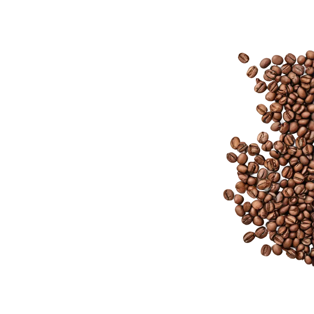 coffee beans in the corner