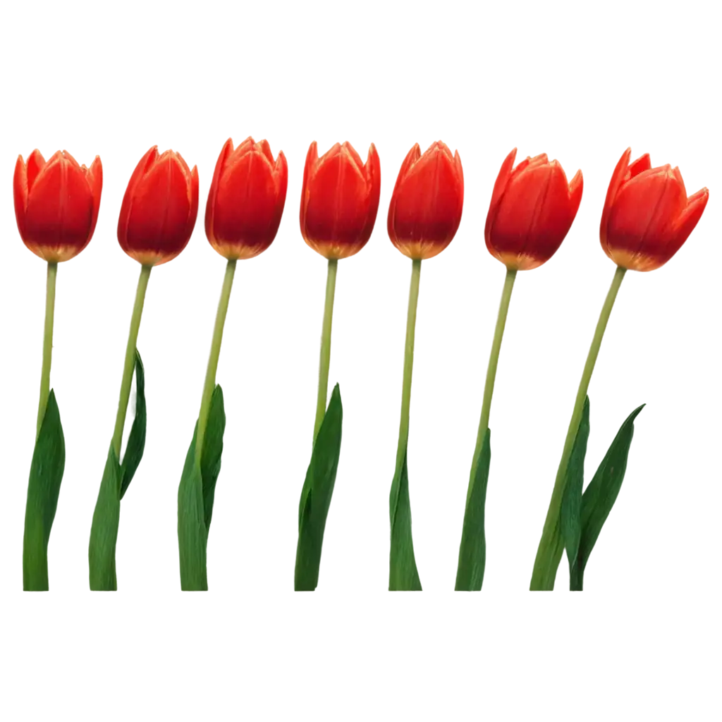 tulipanes rojos