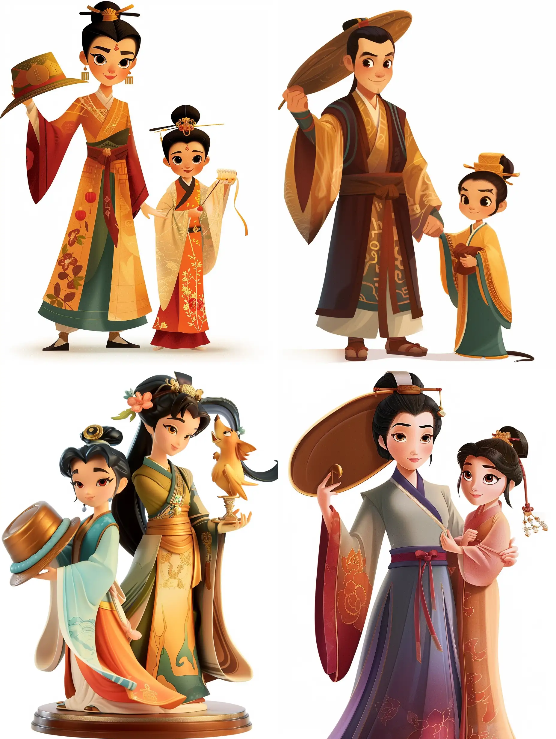 Imperial-Examination-Deity-with-Champion-Hat-and-Yu-Ruyi-Brilliant-Disney-Movie-Character-in-Rich-Detail
