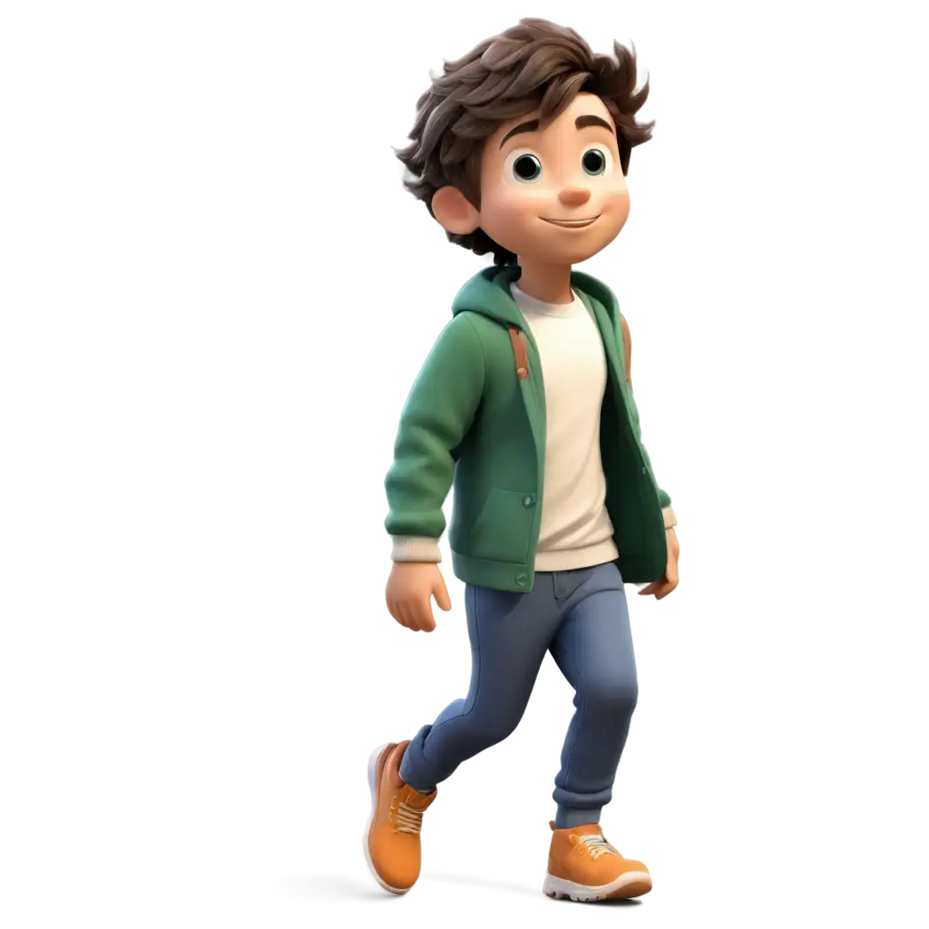 Adorable-Cute-Boy-Walking-Cartoon-Character-as-a-HighQuality-PNG-Image