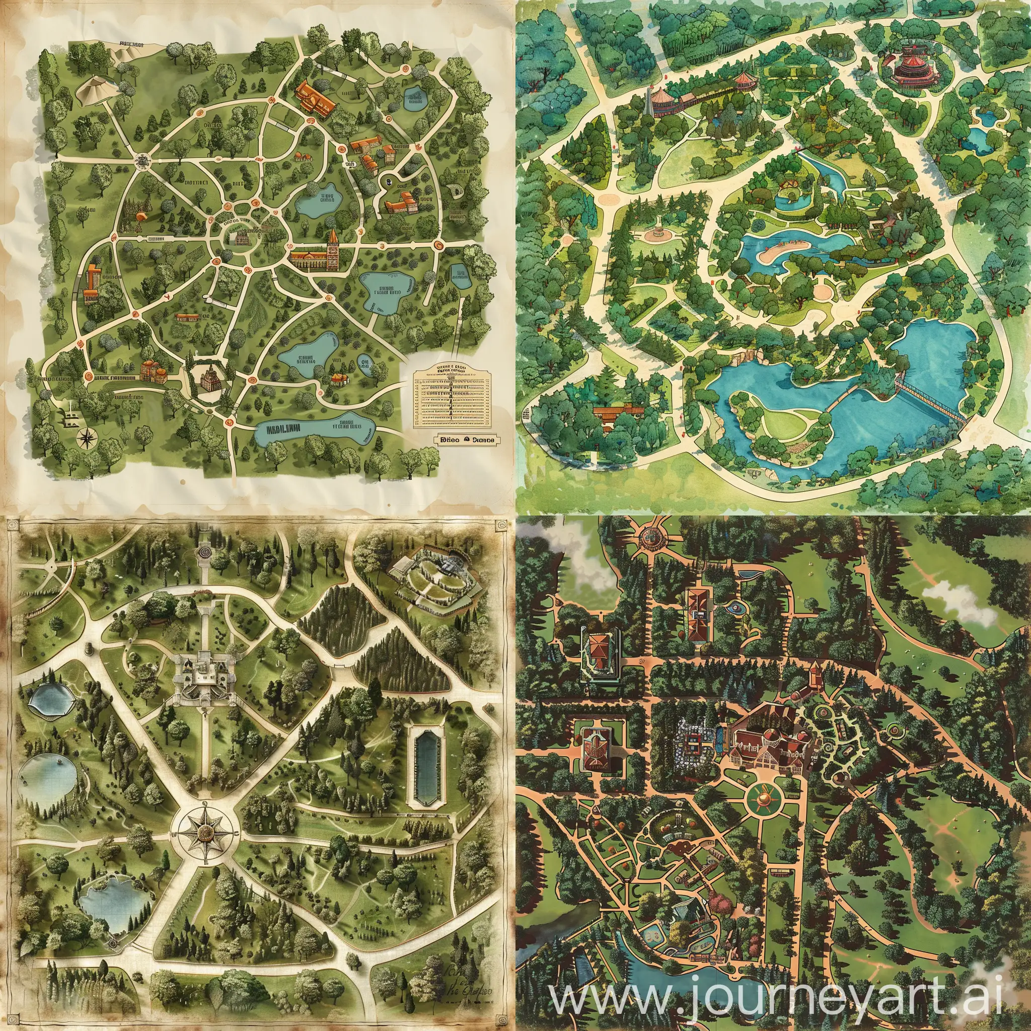 Navigational-Map-of-Park-with-Detailed-Pathways-and-Landmarks