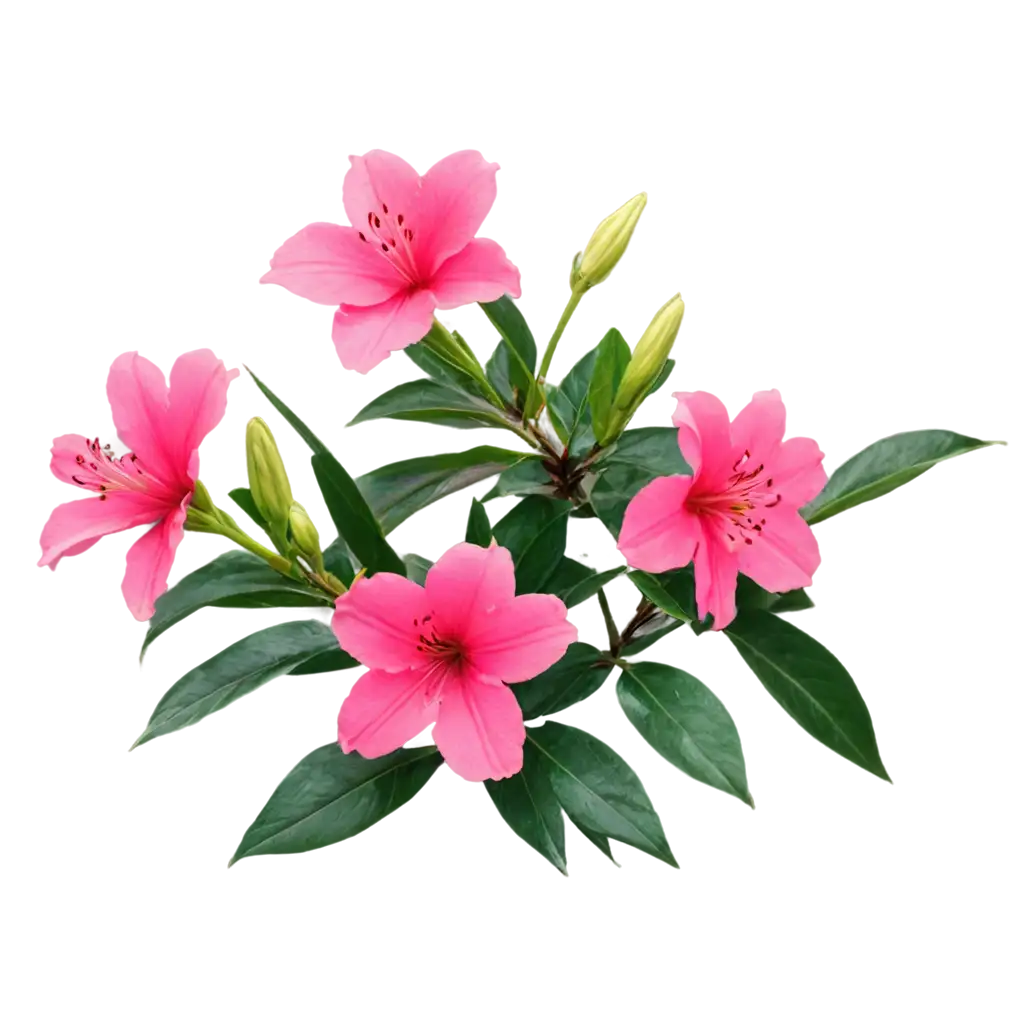 Exquisite-PNG-Image-Captivating-Azalea-Blooms-in-Full-Splendor