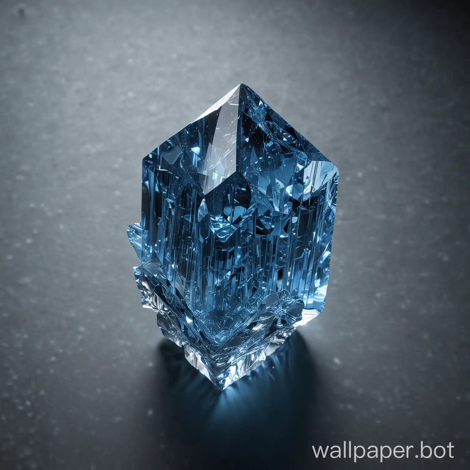 Blue Shining Crystal