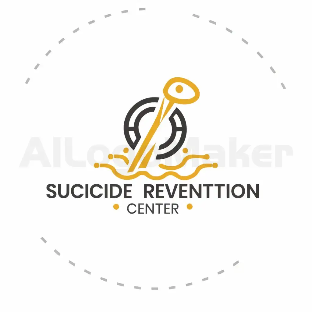 a logo design,with the text "Suicide Prevention Center ", main symbol:Fighting for life,Minimalistic,be used in Nonprofit industry,clear background