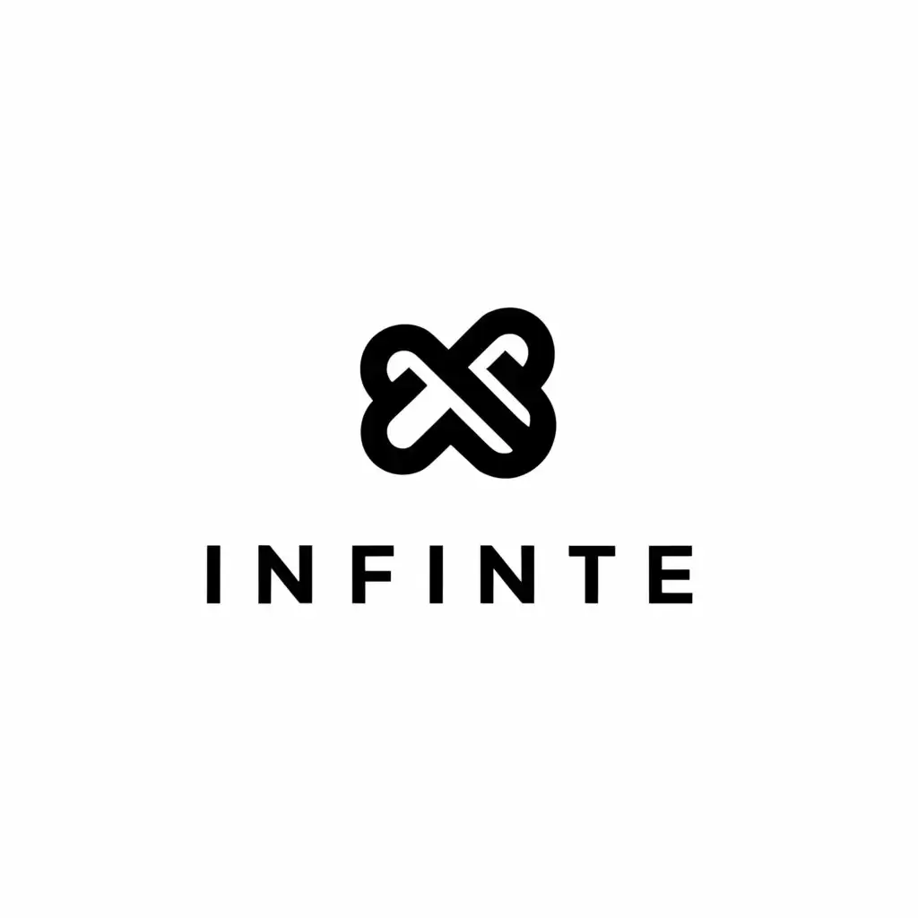 a logo design,with the text "Infinite", main symbol:event planner,Minimalistic,be used in Events industry,clear background