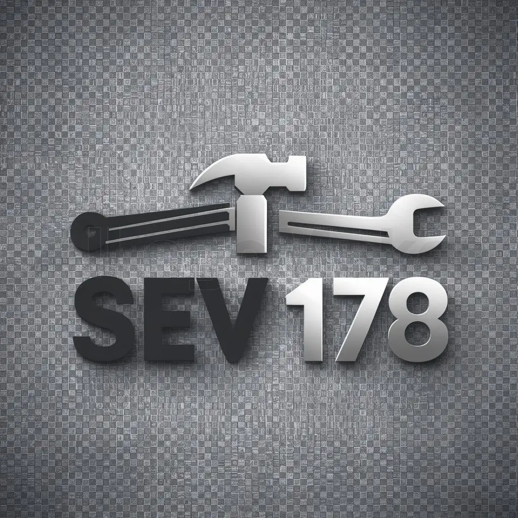 a logo design,with the text "SEV 178", main symbol:SEV 178,Moderate,be used in Construction industry,clear background