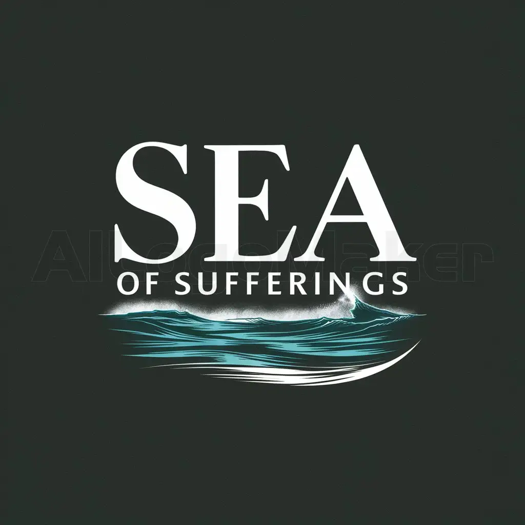 LOGO-Design-For-Sea-of-Sufferings-Clear-Sea-Symbol-on-a-Moderate-Background