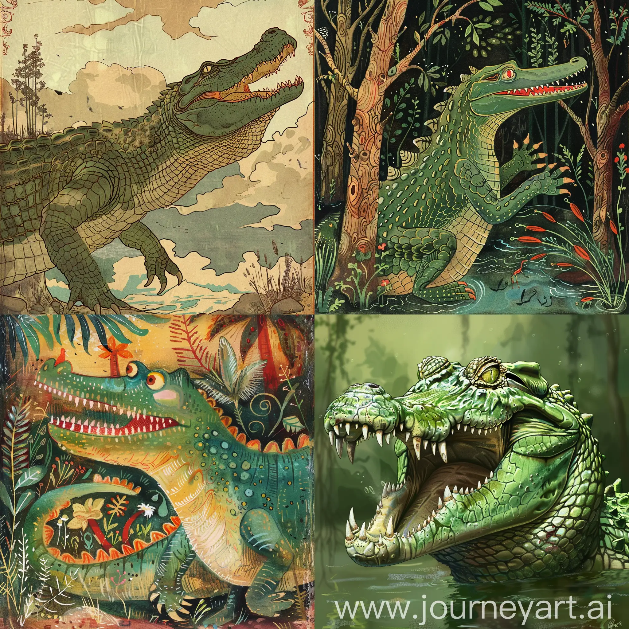 Russian-Folktale-Crocodile-Illustration