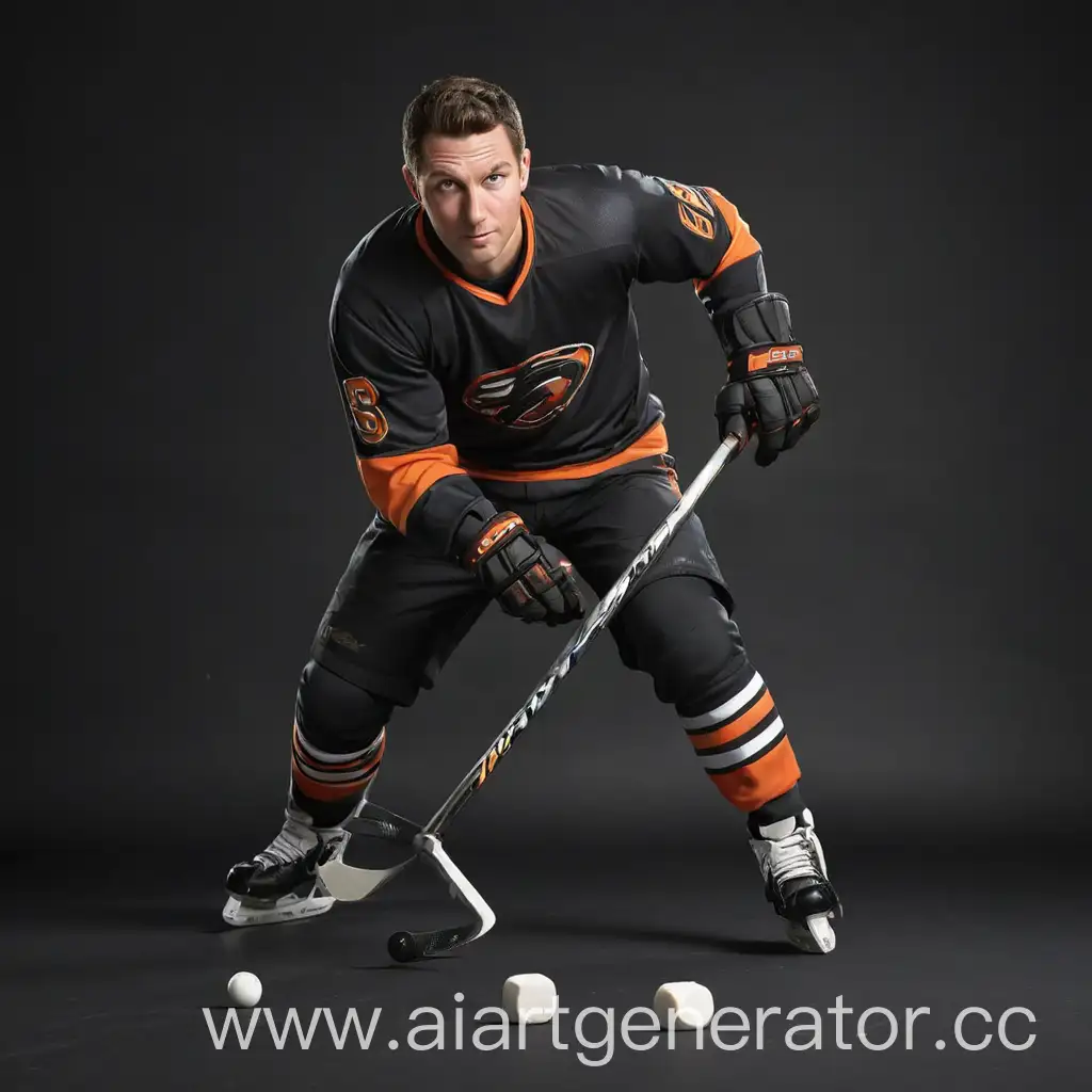 Dynamic-MultiShaped-Hockey-Player-on-Black-Background