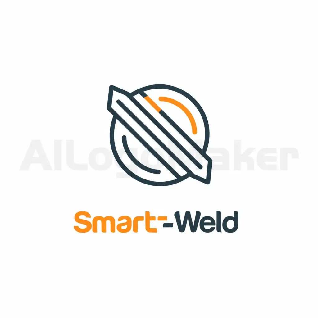 a logo design,with the text "SMART-WELD", main symbol:Wire electrodes,Moderate,be used in Retail industry,clear background