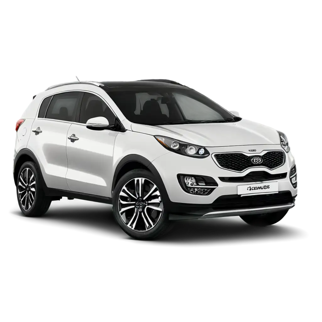 HighQuality-PNG-Image-of-a-White-Kia-Sportage-Car-Enhance-Your-Web-Content-with-Crisp-Clarity