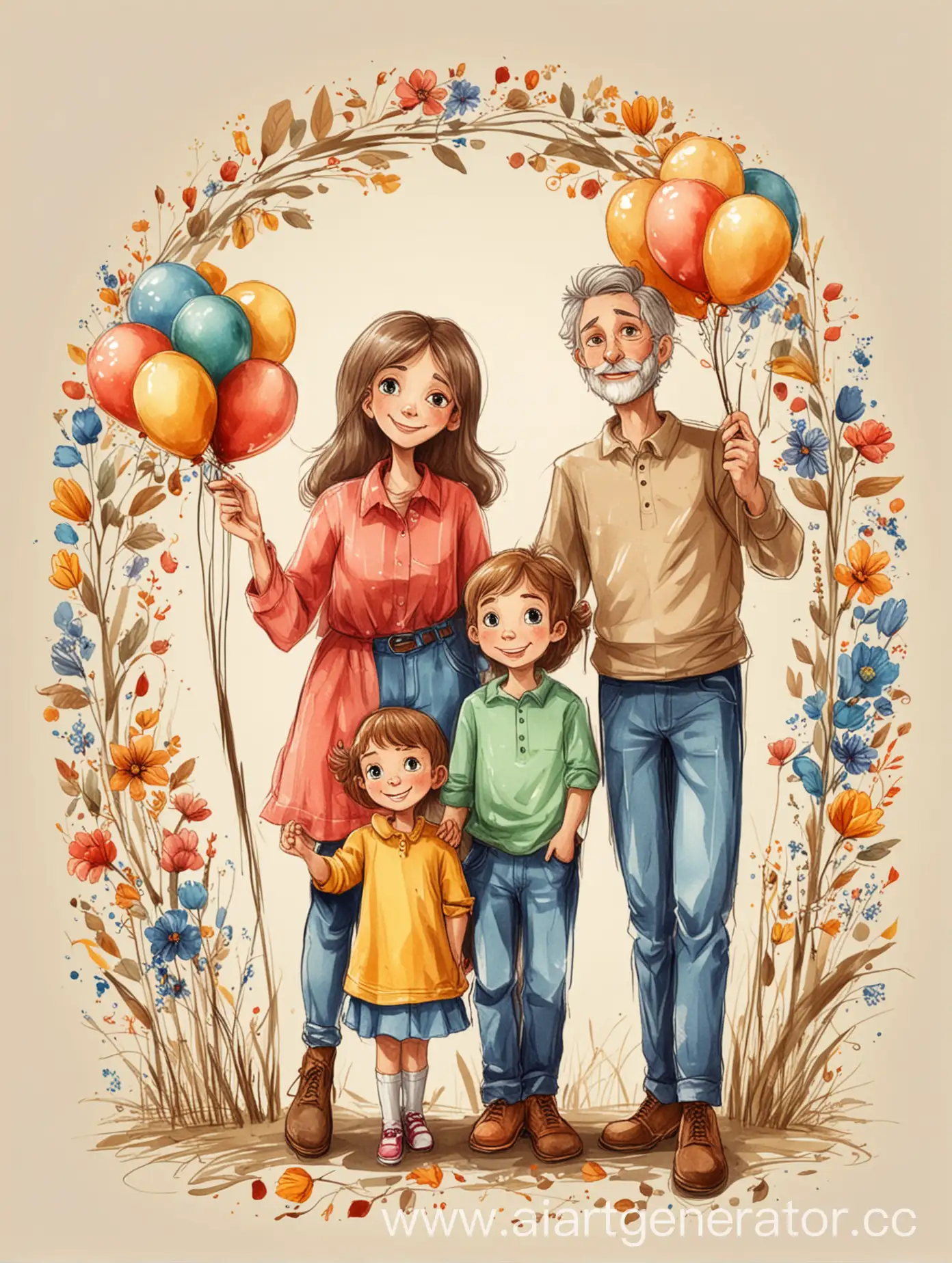 Family-Day-Celebration-Joyful-Family-Drawing-Together