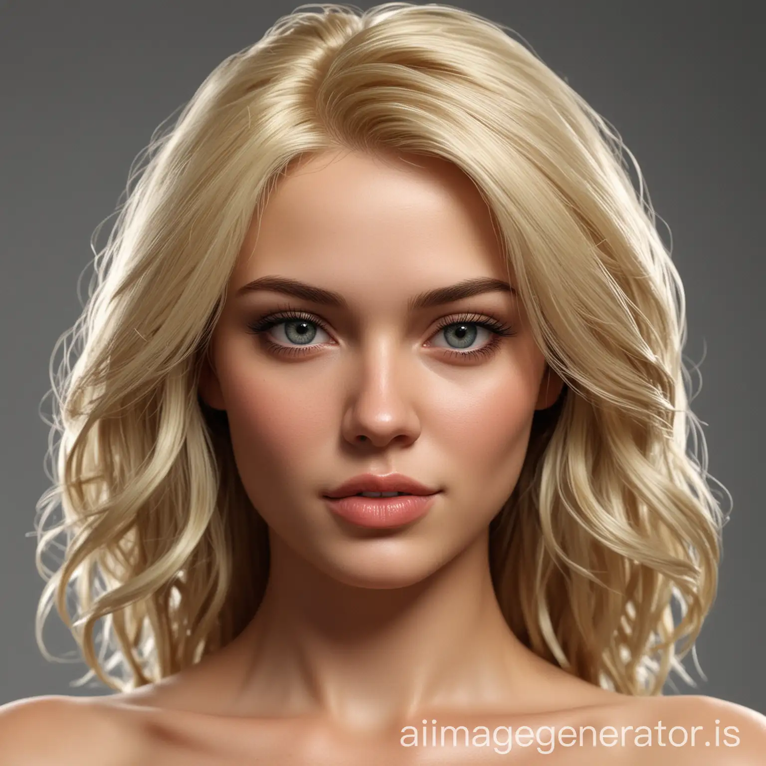 Realistic-Portrait-of-a-Beautiful-Blonde-Woman