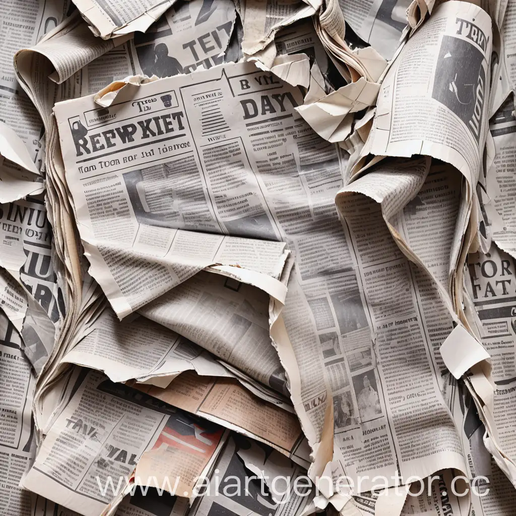Abstract-Collage-of-Torn-Newspaper-Texture