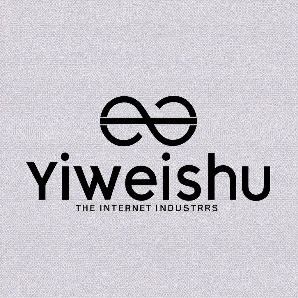 a logo design,with the text "yiweishu", main symbol:data,Minimalistic,be used in Internet industry,clear background