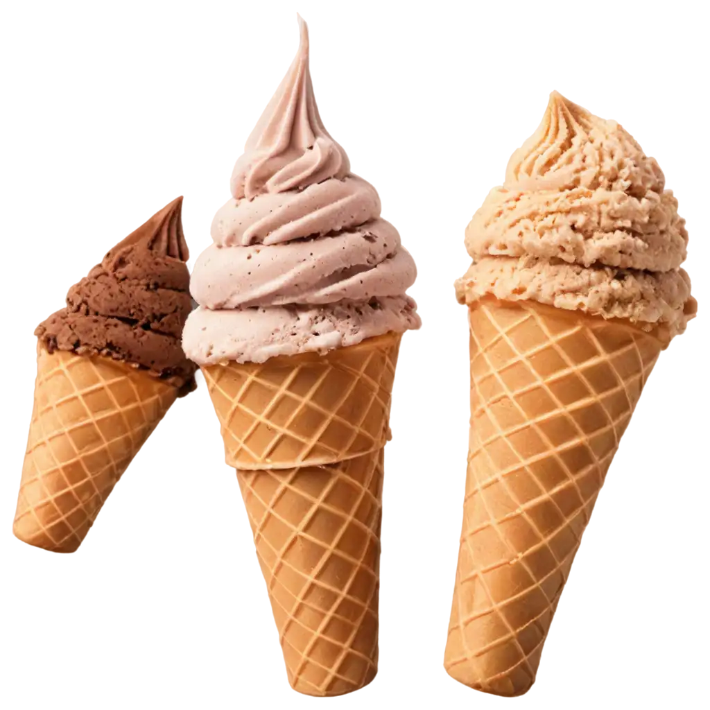 Exquisite-PNG-Image-of-a-Scrumptious-Ice-Cream-Cone-Delightful-Visual-Treat