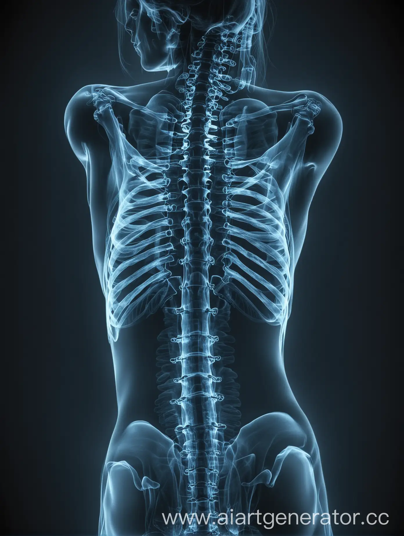 Blue-Xray-of-Spine-with-Scoliosis